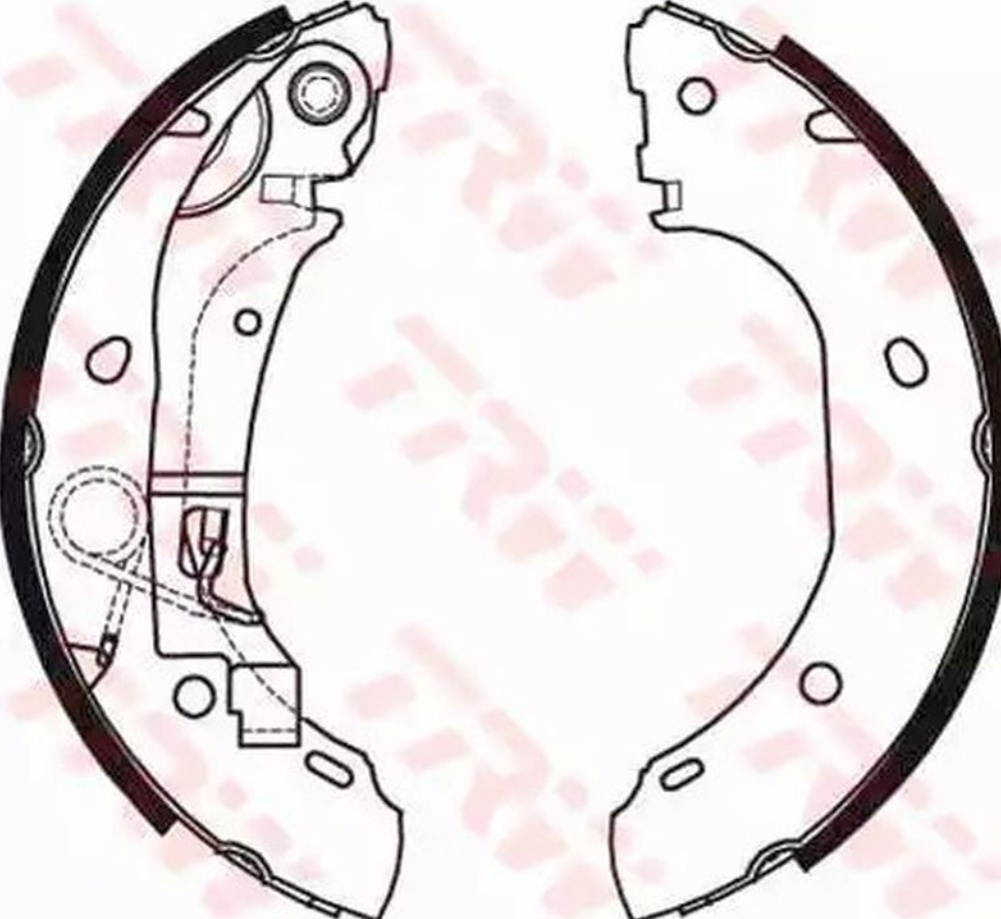 TRW BRAKE SHOES (R90) - GS8472