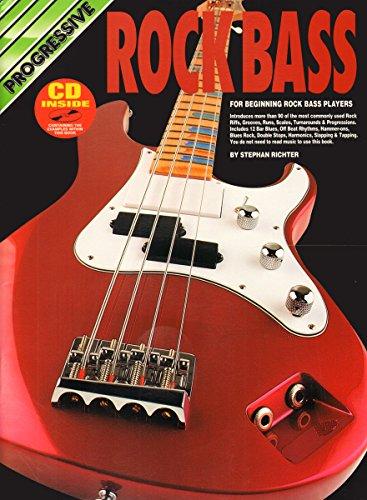 Progressive Rock Bass Stephan Richter Book and Audio Online Bass Guitar Koala Mu