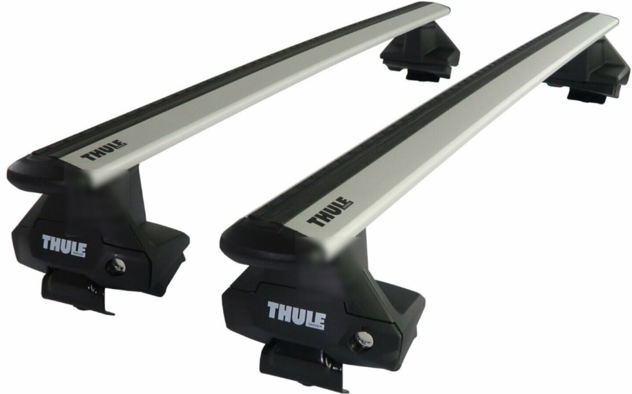 Thule Alu WingBar Evo Silver Roof Bars Set to fit Ford Mondeo Mk.5 Saloon 14-22