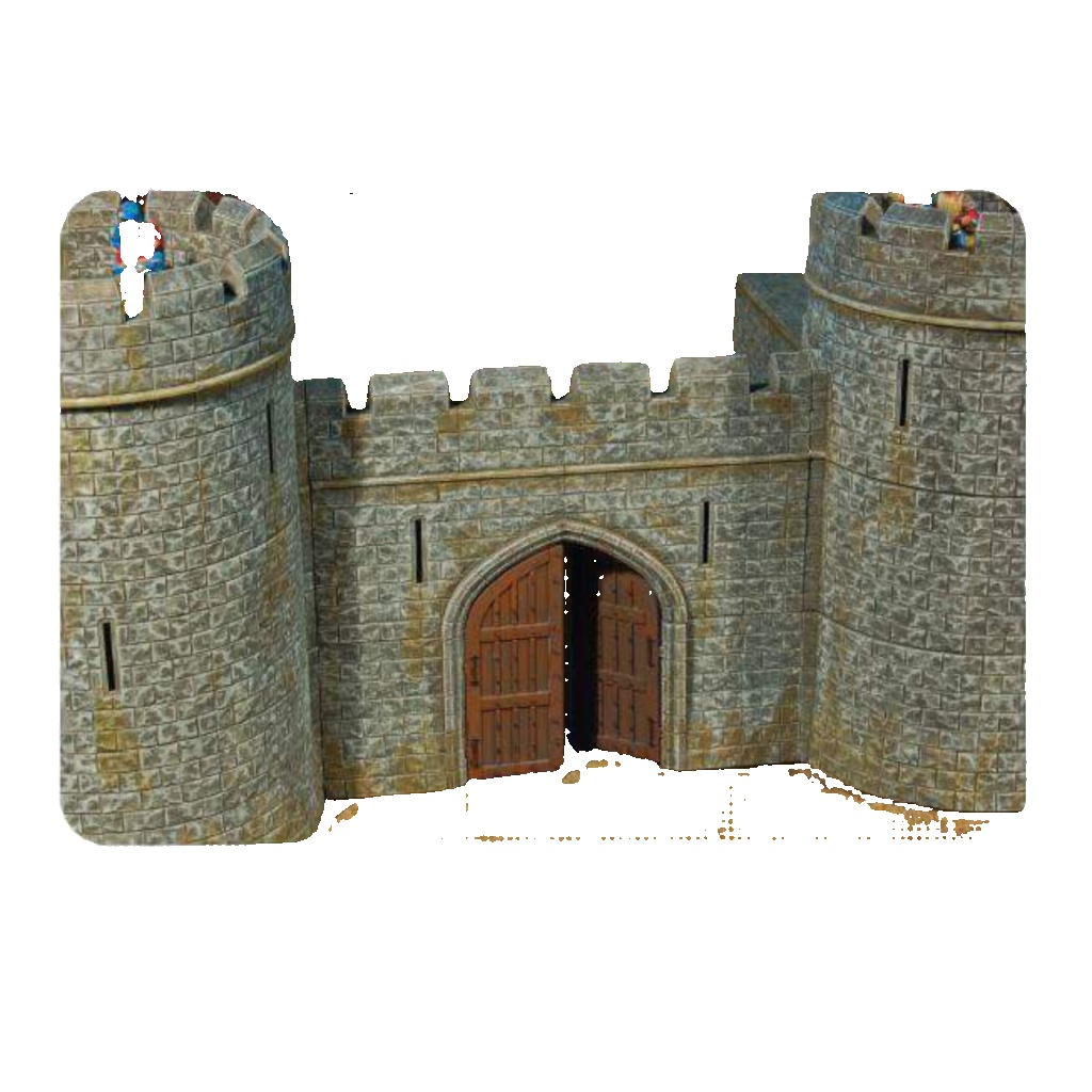 28medwallg - 28mm Tabletop Workshop Castle Wallgate Medieval 40K WW2