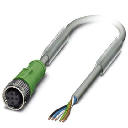 Phoenix Contact Sensor/actuator kabel, Kabels + Stekkers, Grijs