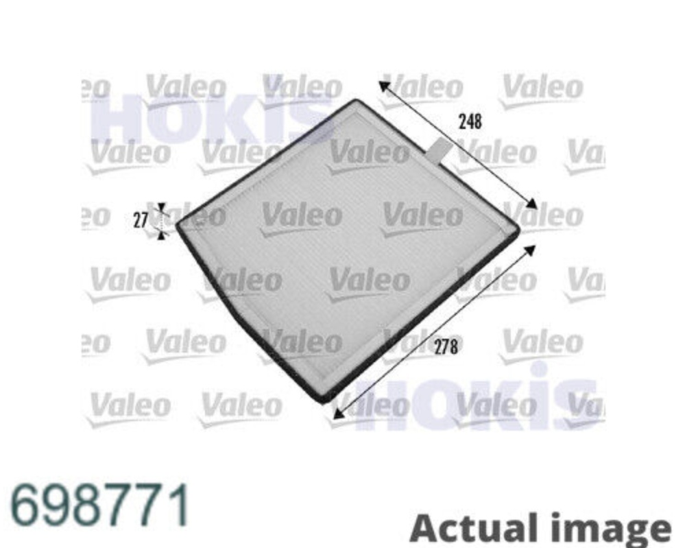 VALEO-OE 698771 Filter, cabin air for VOLVO