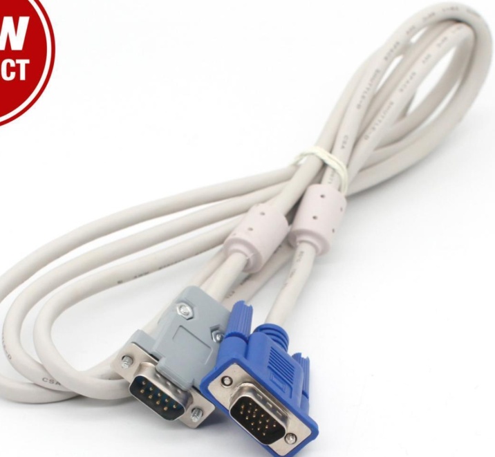 DVI to VGA SVGA Cable 1.8m Meter Display Monitor TFT LCD TV LED