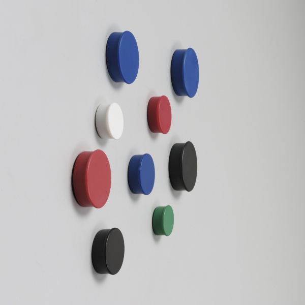 Nobo Magnetic Whiteboard Magnets 4 pack 30mm Coloured Magnets 1901449
