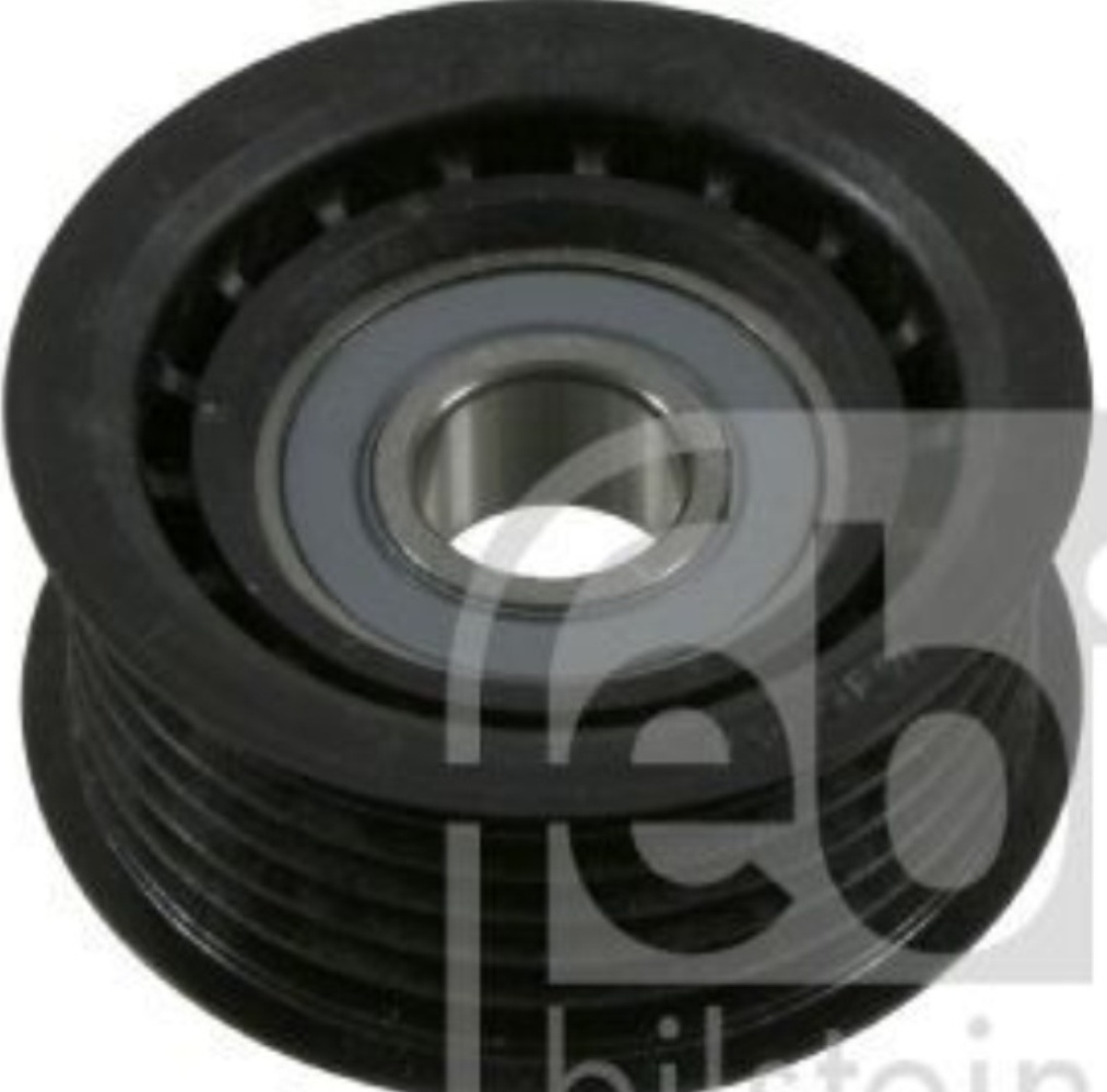 Aux Belt Idler Pulley fits SAAB 9-5 YS3E 2.3 97 to 09 Guide Deflection 4967907