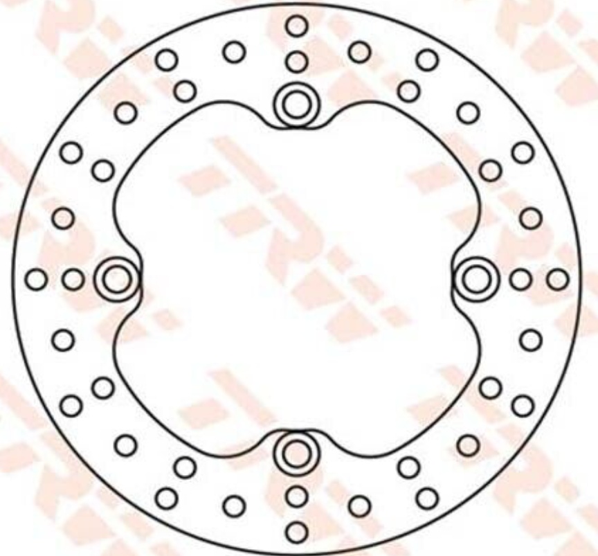 TRW MST 321 Brake Disc For Motorcycle Spare Parts Accessories Replacement Parts
