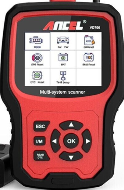 For Audi Car ALL System DPF EPB SRS OBD2 Scanner Diagnostic Tool Code Reader