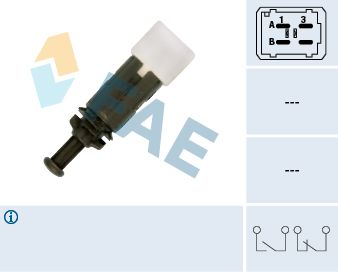 STOP LIGHT SWITCH 24895 FOR RENAULT Z7X765/760 3.0L 6cyl LAGUNA I