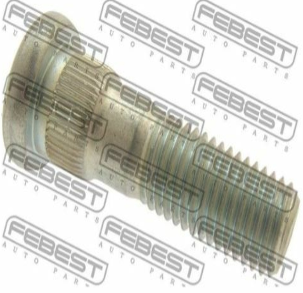 0484-002 FEBEST Wheel Stud for ,MITSUBISHI,MITSUBISHI (BJC)