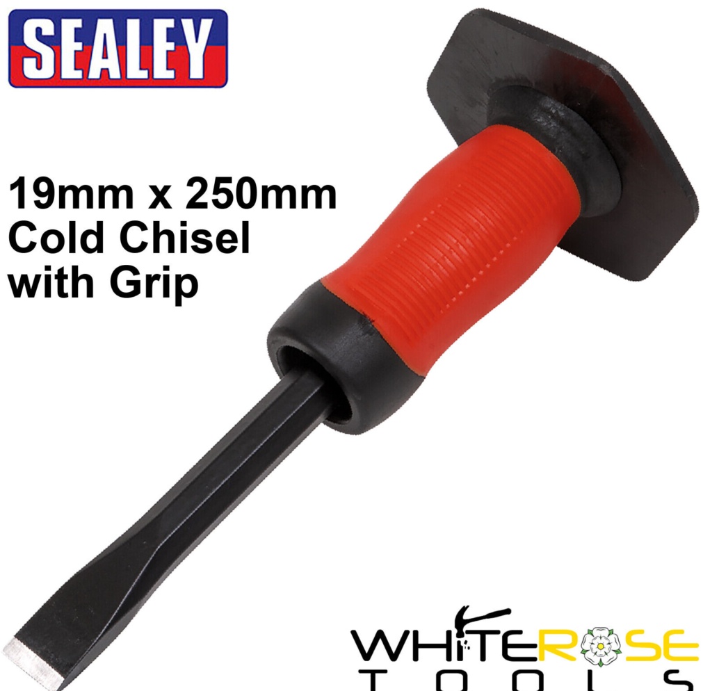 Sealey CC32G Cold Chisel With Grip 19 x 250mm
