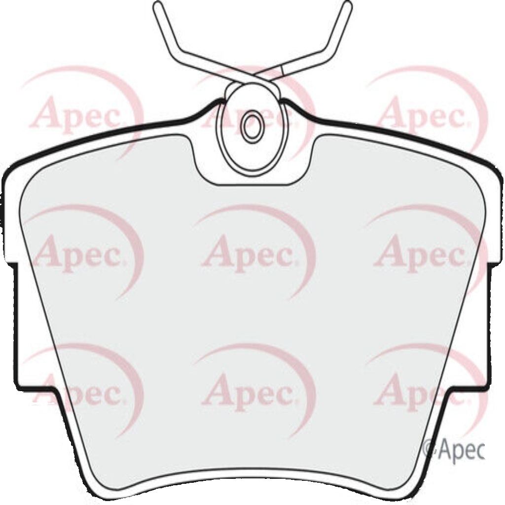 Brake Pad Set For Disc Brake PAD1279 Fits Fiat Nissan Opel Renault Vauxhall APEC