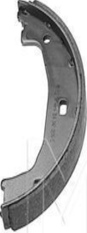 314 042 0006/S MEYLE Brake Shoe Set, parking brake for BMW