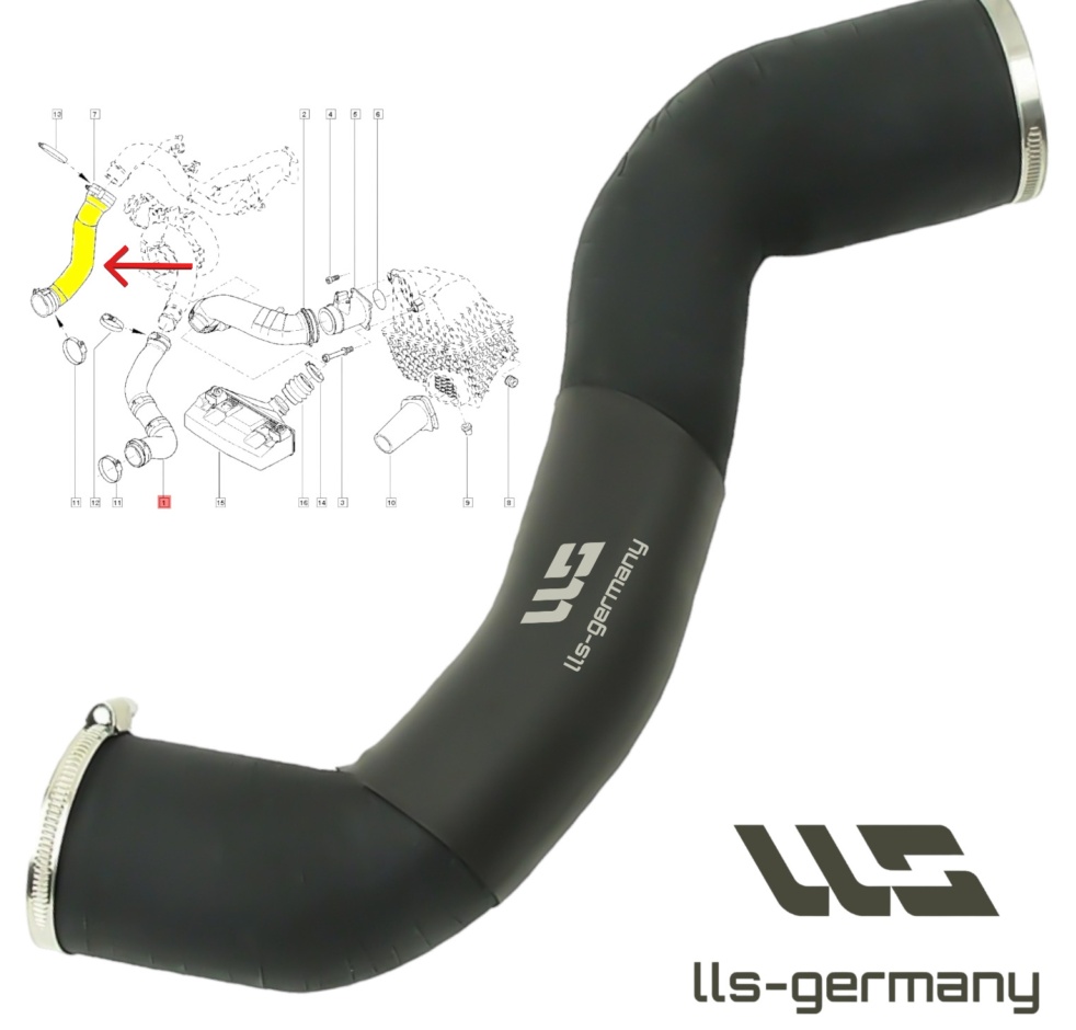 Turbo Hose Charge Air Hose For RENAULT VELSATIS 3.0 DCI 8200212515