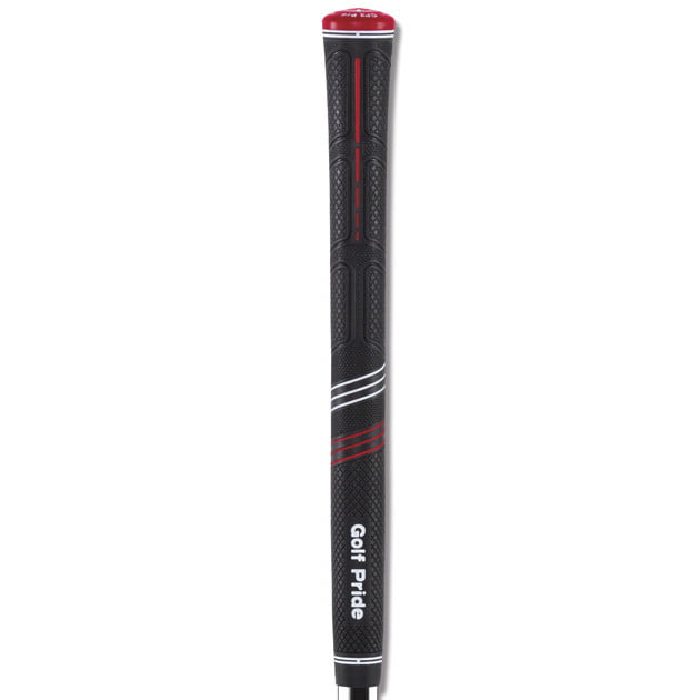 Golf Pride CP2 Pro Midsize Grips - Black / Red x 1