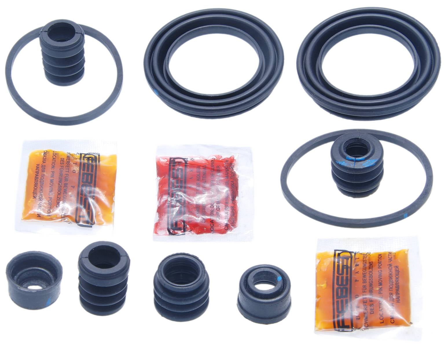 FEBEST 1275-GETZF Repair Kit, brake caliper for ,HYUNDAI,HYUNDAI (BEIJING)