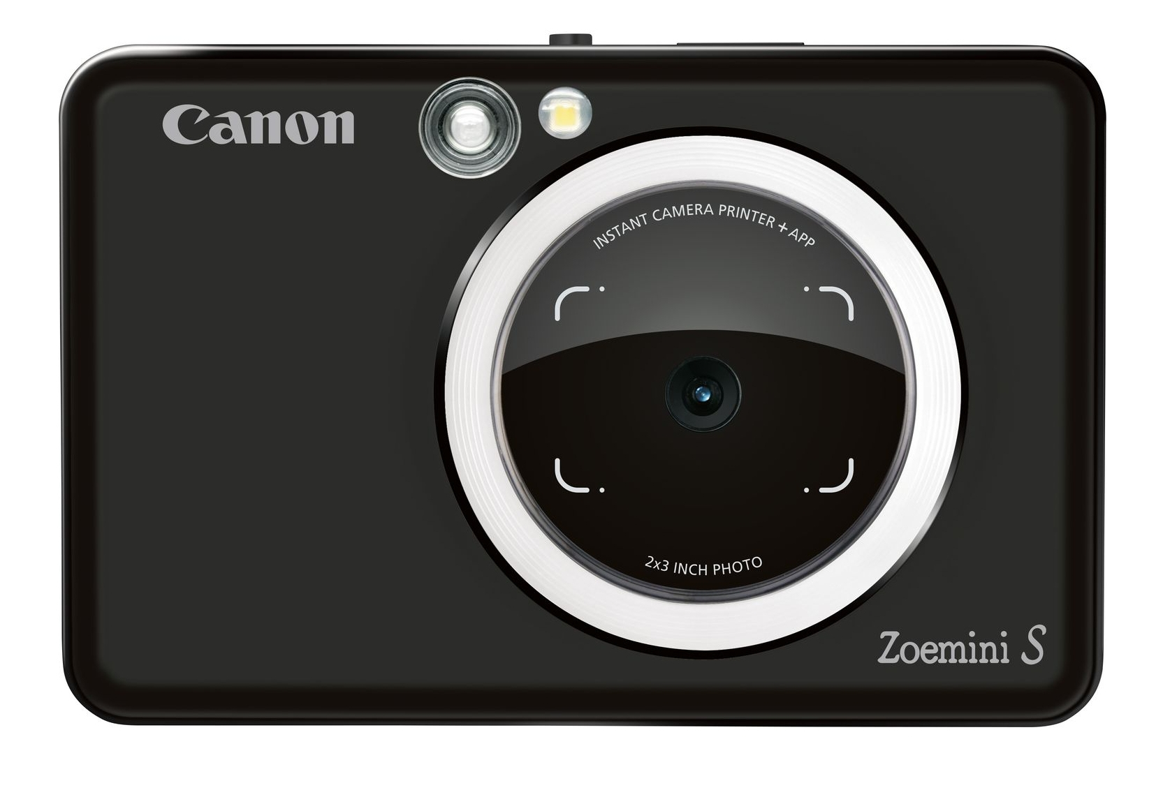 A - Canon Zoemini S Pocket Instant Camera - Matte Black