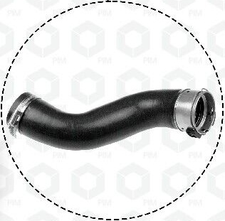 Air duct pipe AEM (Ethylene Acrylate Rubber) 09-0812 GATES for DACIA RENAULT