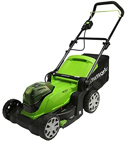 Greenworks G24X2LM41 48v Cordless Rotary Lawnmower 410mm No Batteries No Charger