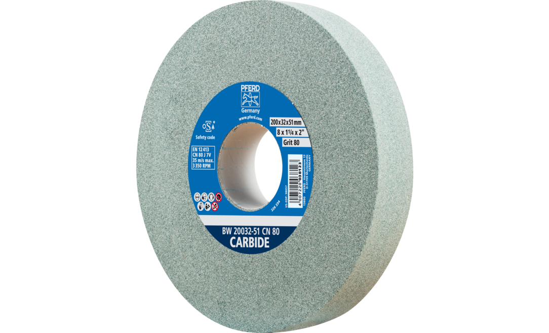 PFERD Bench grinder Disc 200mm carbide sharpens hard Tools
