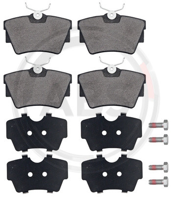 Original A.B.S. Brake Pad Set Disc Brake 37288 For Fiat Nissan Opel
