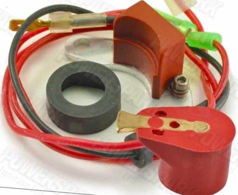 Electronic Ignition Kit Lucas 45D 43D 59D with Viper VCS 3 Ohm Sports Coil