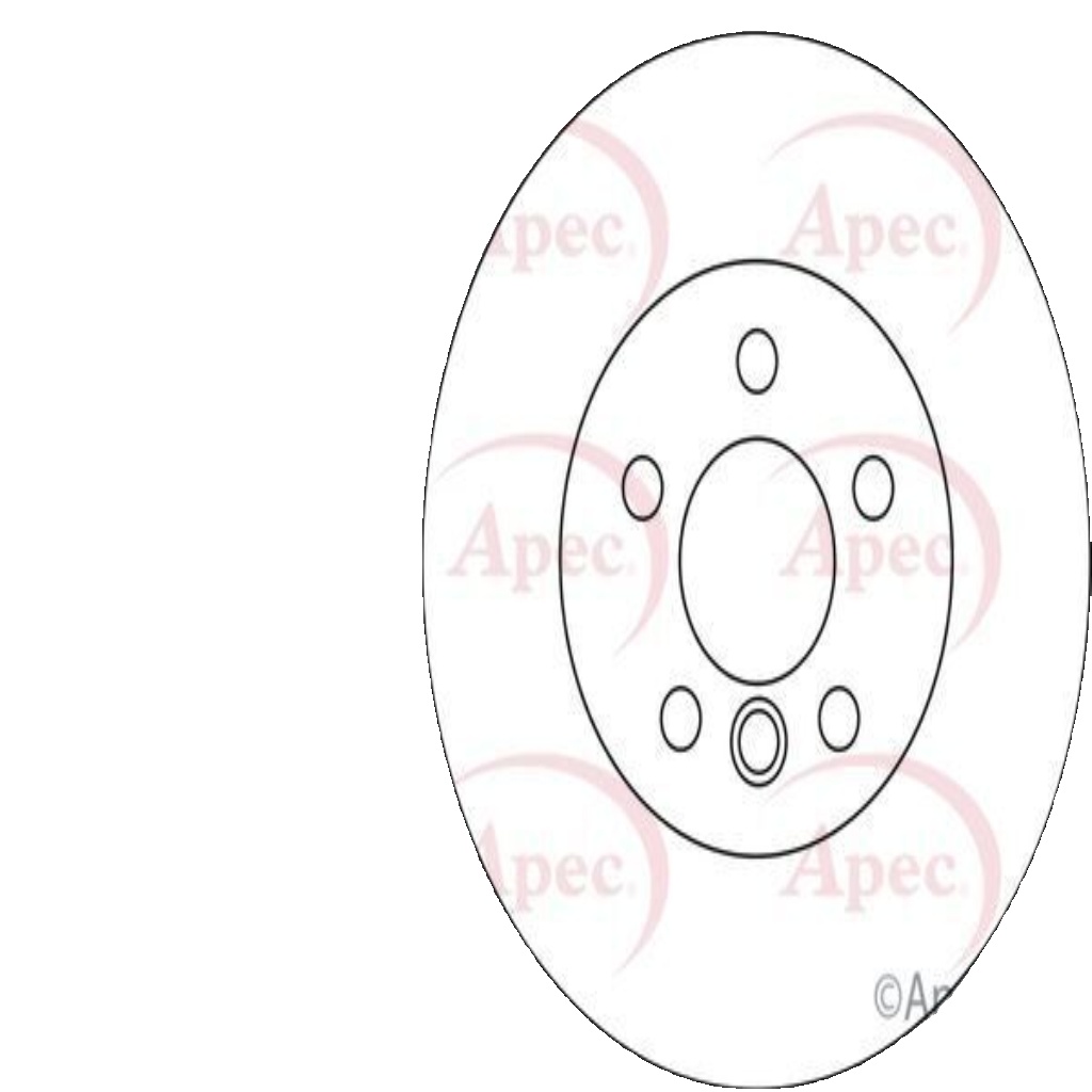 Brake Disc Vented Front Braking Replacement DSK2968 Fits BMW X3 X4 APEC