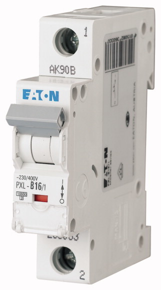 Eaton Line Circuit Breaker C16A PXL 1POLE