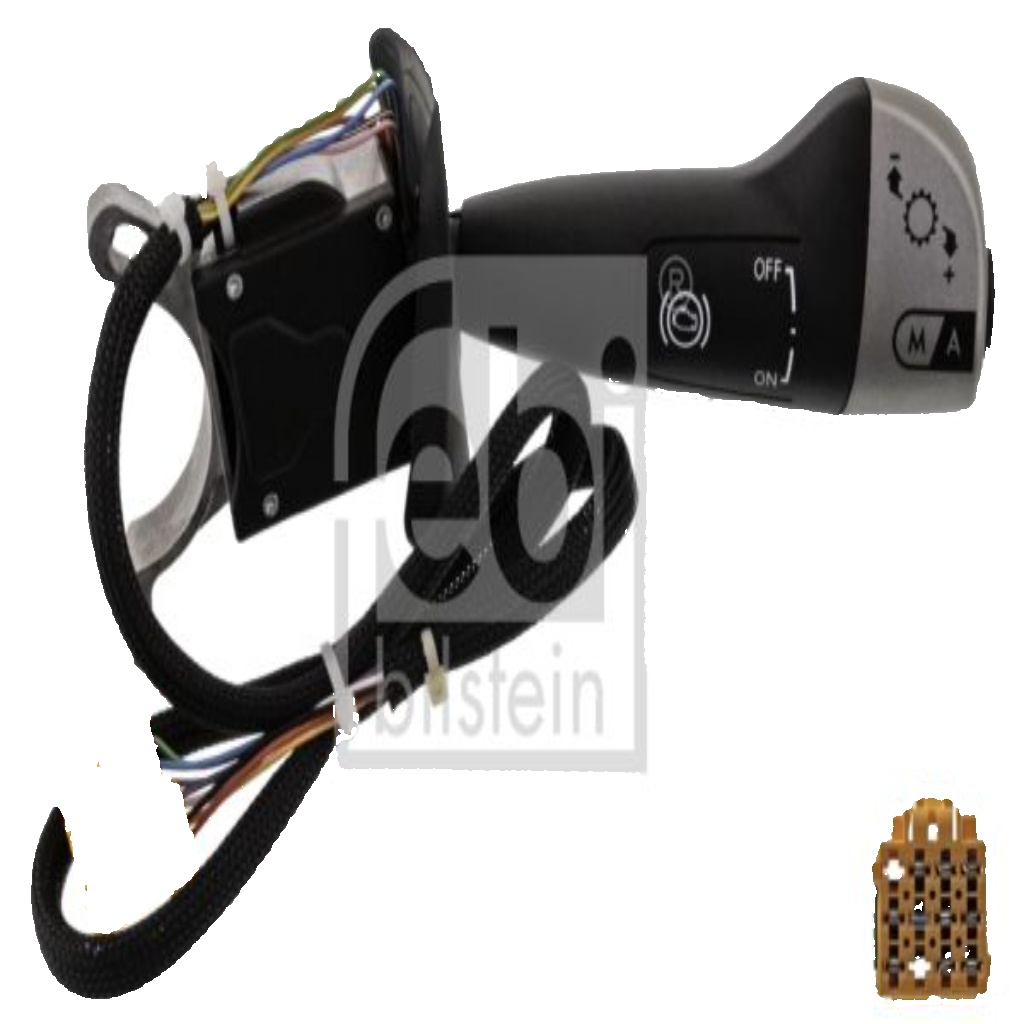 FEBI BILSTEIN 47350 Steering Column Switch Indicator Stalk 9 Connectors Fits DAF