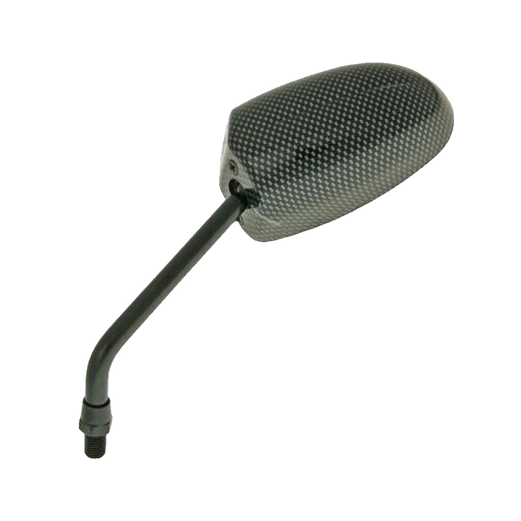 Universal Left Mirror V Parts F1 Look Carbon Gloss-M10 For Motorcycle