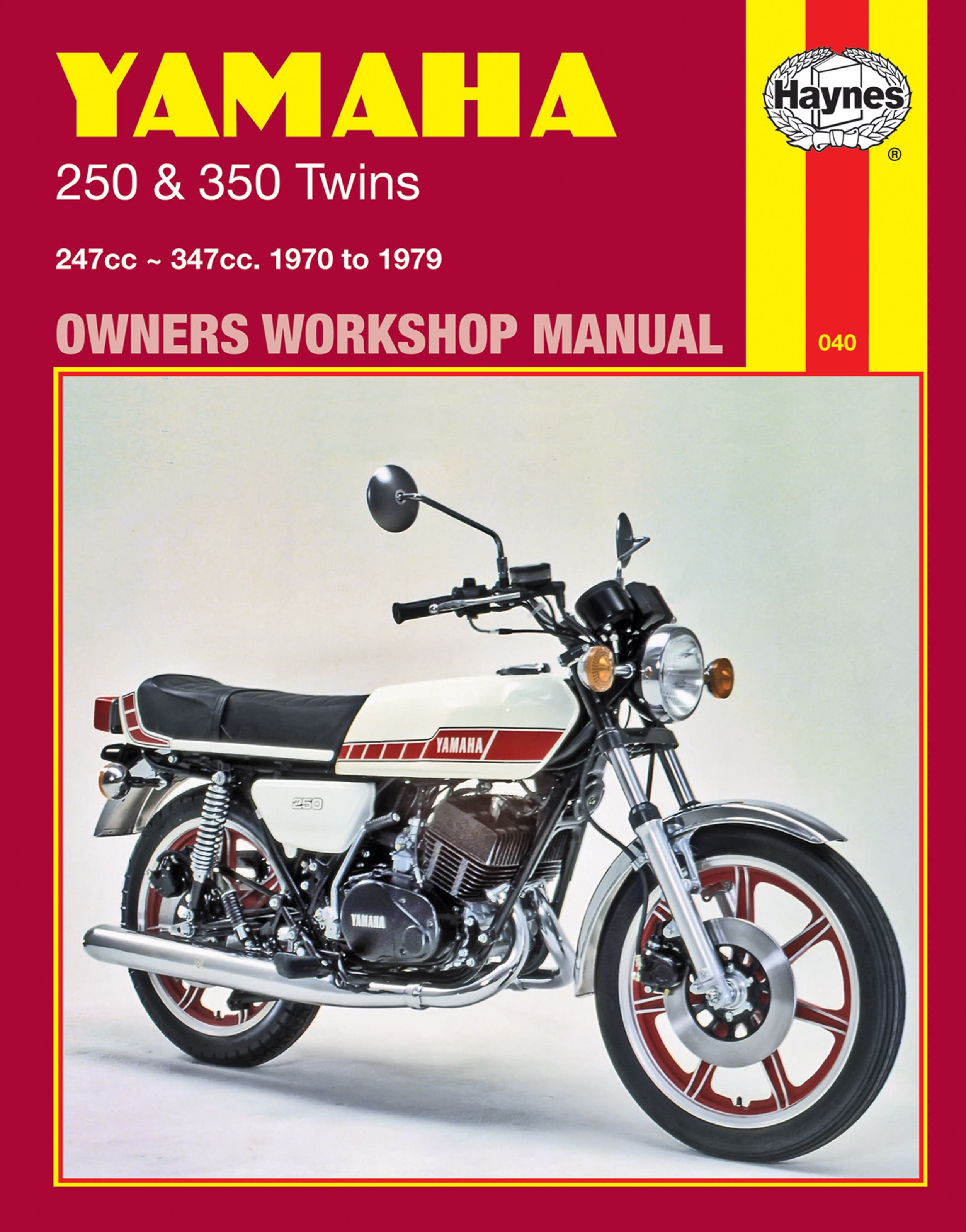 Haynes Manual 0040 for Yamaha RD250 & RD350 Twins (70 - 79) service & repair... - Image 3