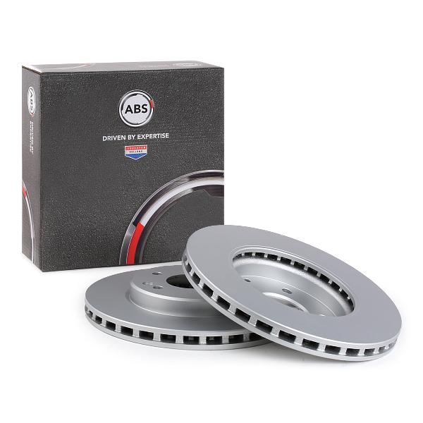 2x Original A.B.S. Brake Disc 16448 for Mercedes-Benz