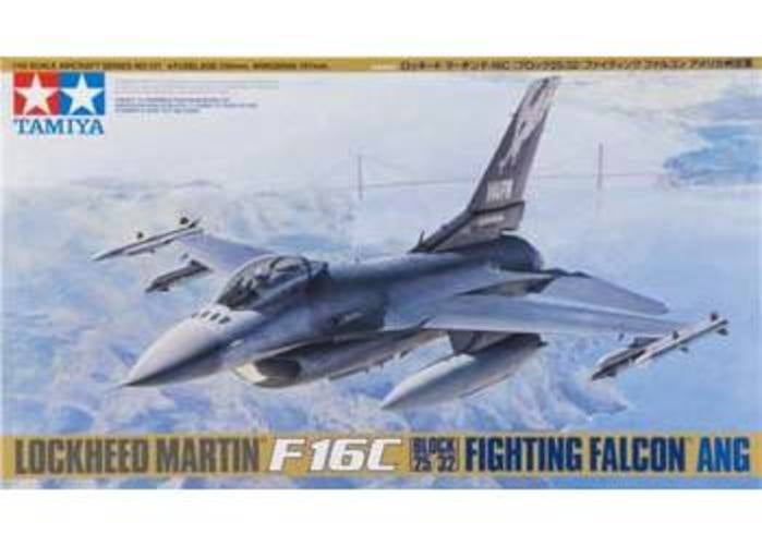 Tamiya 1/48 MARTIN® F-16®C [BLOCK 25/32] FIGHTING FALCON® ANG 61101 - Image 3