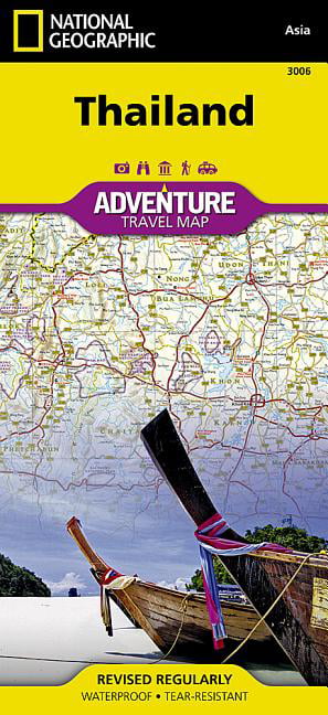 Thailand Map Adventure National Geographic
