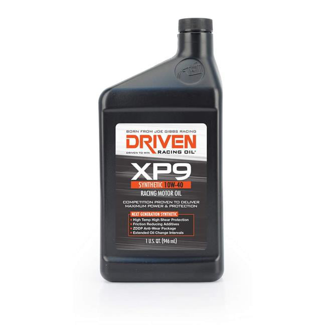 2 x 1 Quart (0.946L) Driven Racing Oil XP9 Fully Synthetic 10W40 Engine Oil