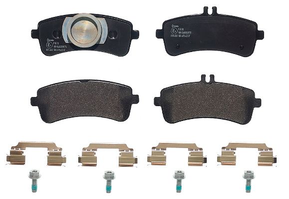 Brake Pads Set Rear P50130 Brembo 0004203204 0004204704 0004205802 0064206920 - Image 12