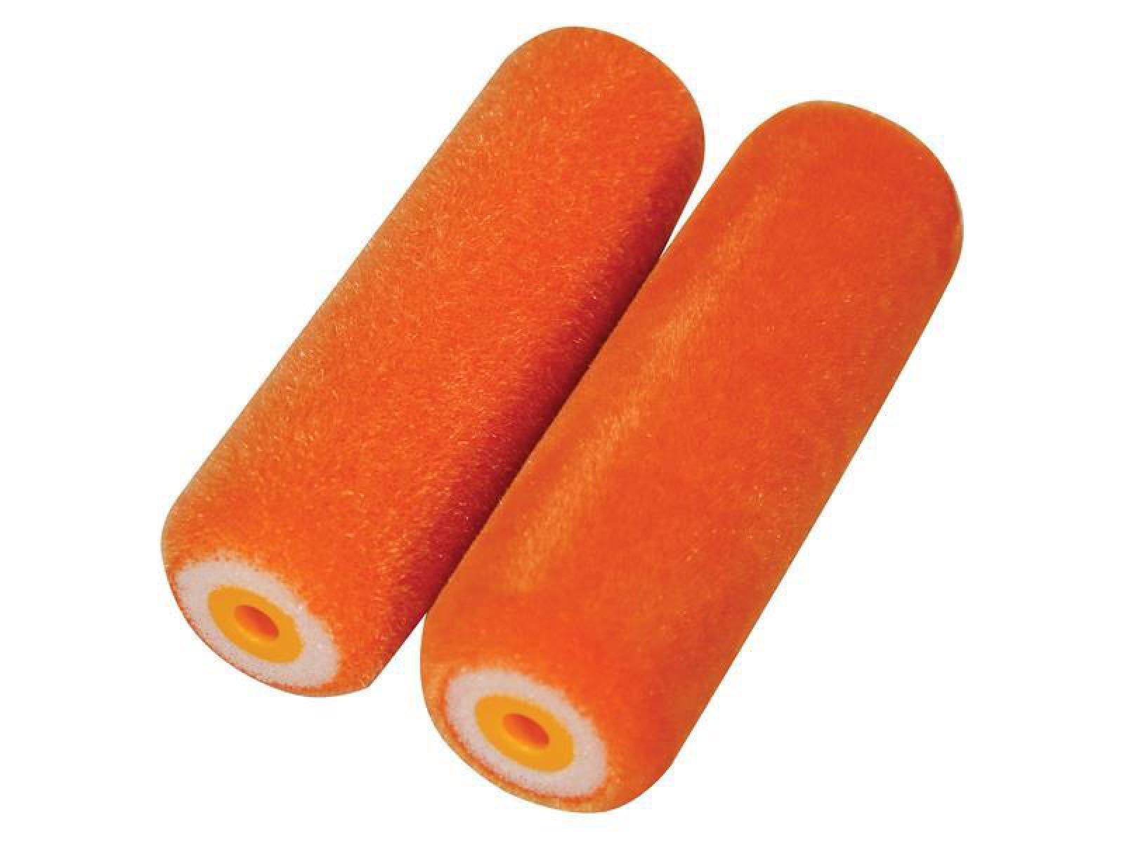 Faithfull Microfibre Mini Roller Refill (Pack 2)