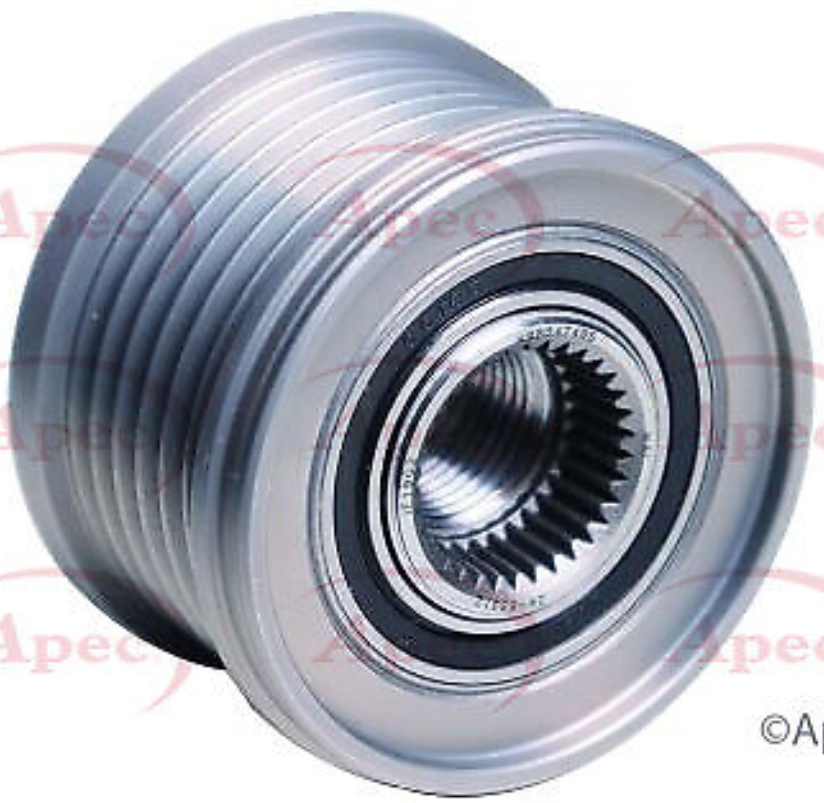 Alternator Freewheel Clutch APEC AOP1052 Fits Mazda 3 6 CX-3 CX-30 CX-5