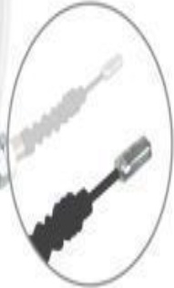 Original A.B.S. Cable Pull Parking Brake K13297 for Citroën