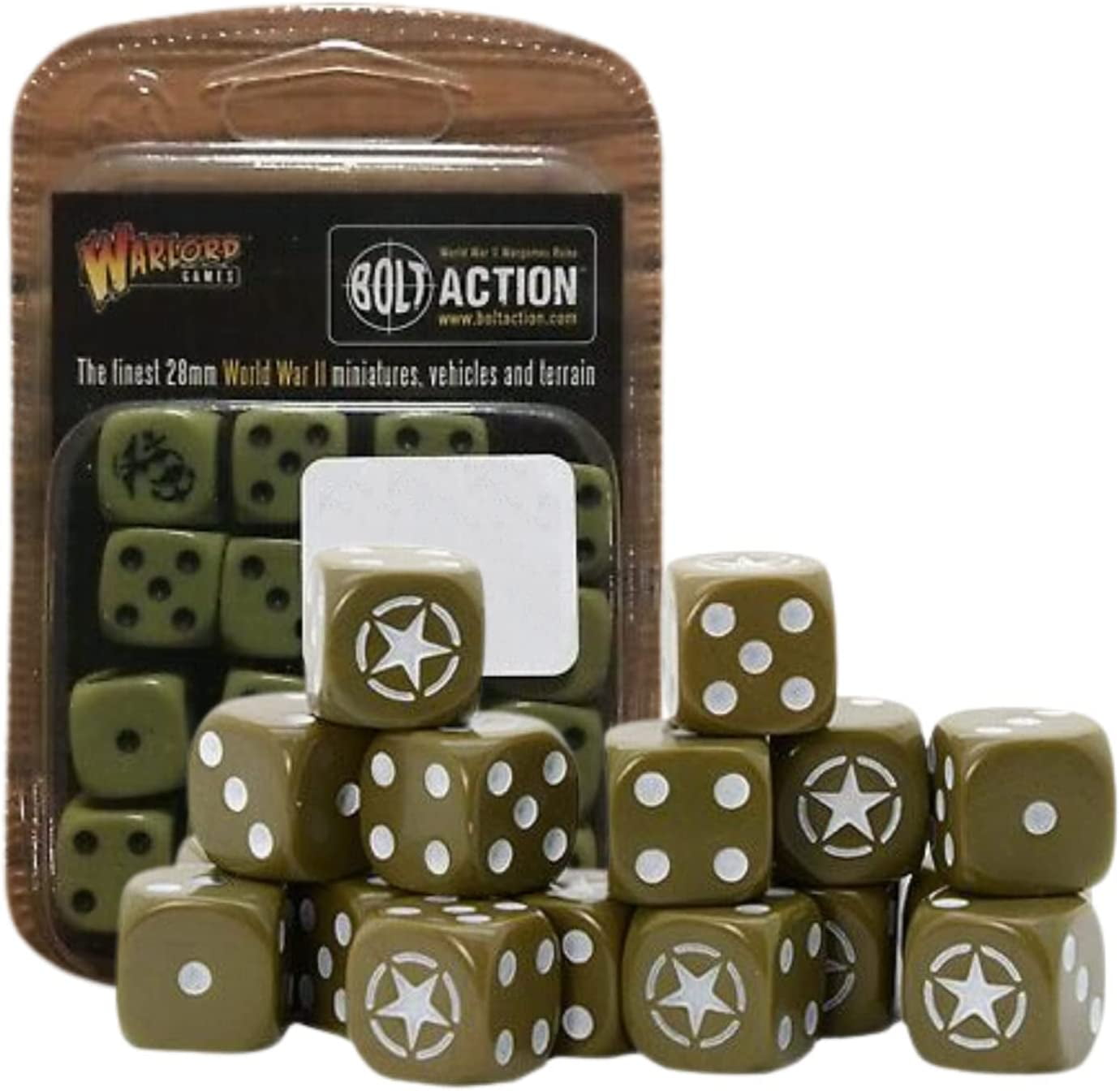 Bolt Action - Bolt Action Allied Star D6 pack - Warlord Games