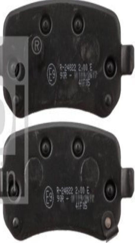 Rear FEBI BILSTEIN 116060 Brake Pad Set, disc brake for CHRYSLER,DODGE,FIAT