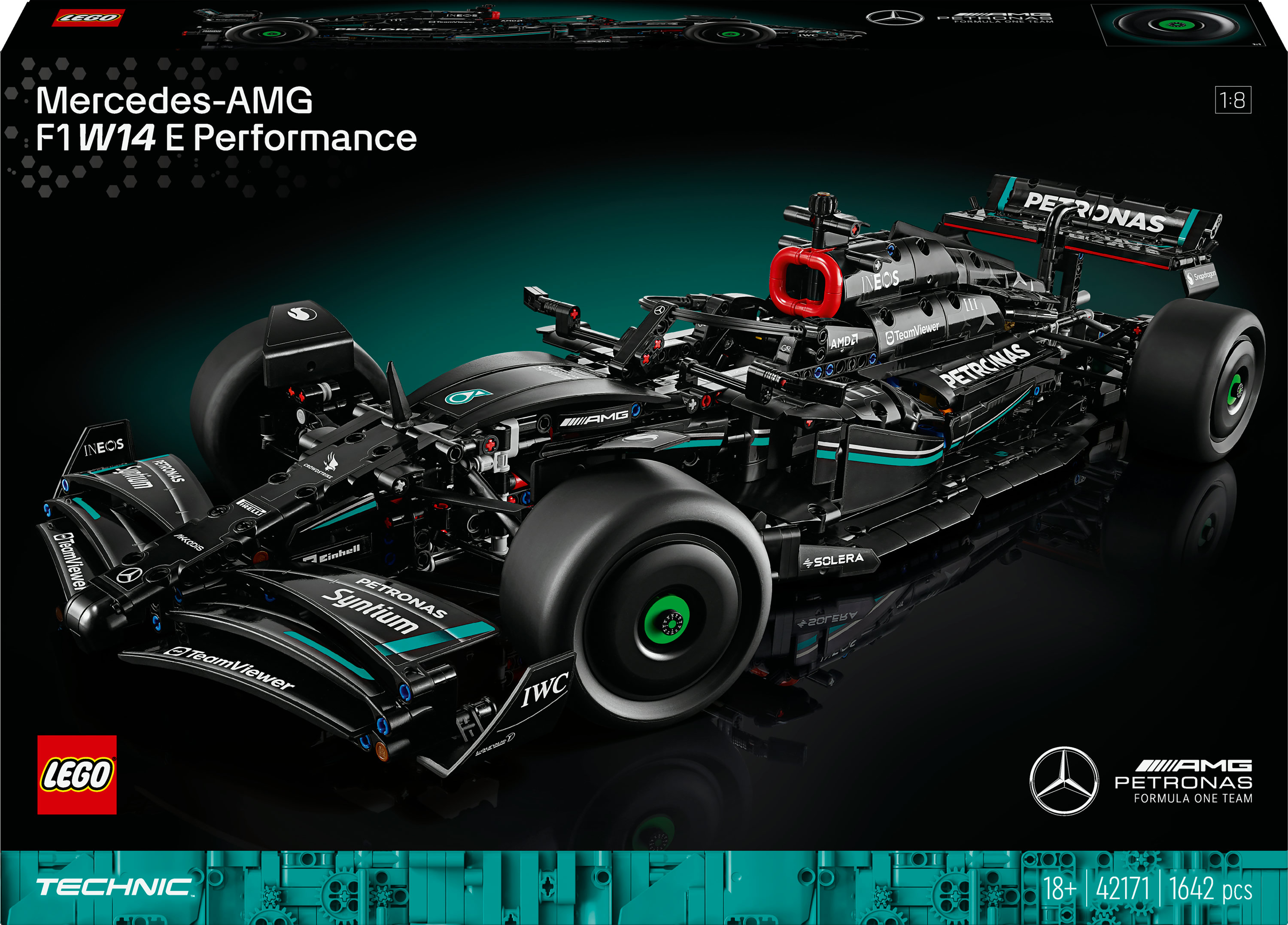 LEGO TECHNIC 42171 Mercedes AMG F1 W14 E Performance Petronas BRAND NEW SEALED