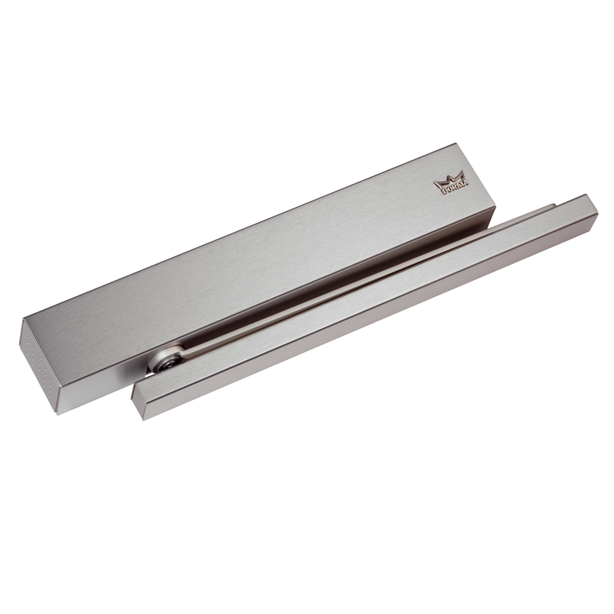 Dorma TS 99 FL Freilauftürschließer Art. 53320201 silber Normalmontage Bandseite