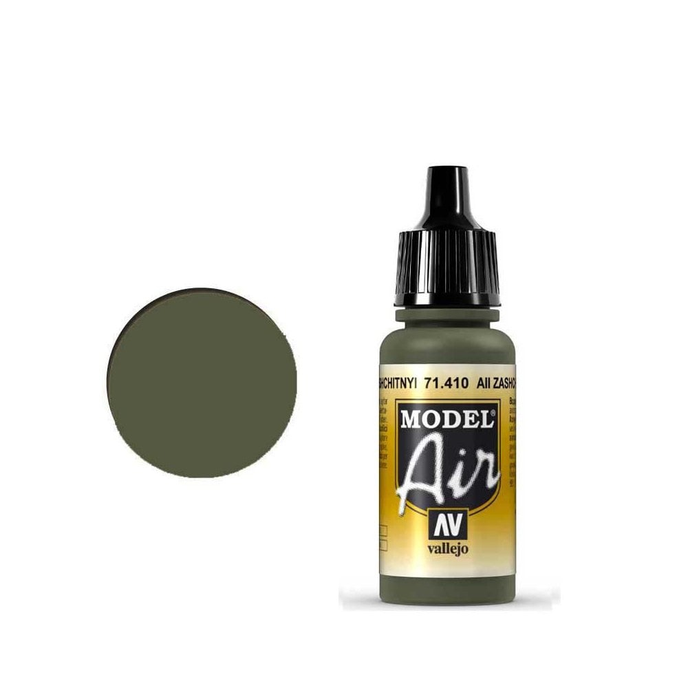 VAL71410 - AV Vallejo Model Air 17ml  - AII Zashchitnyi Camouflage Gre