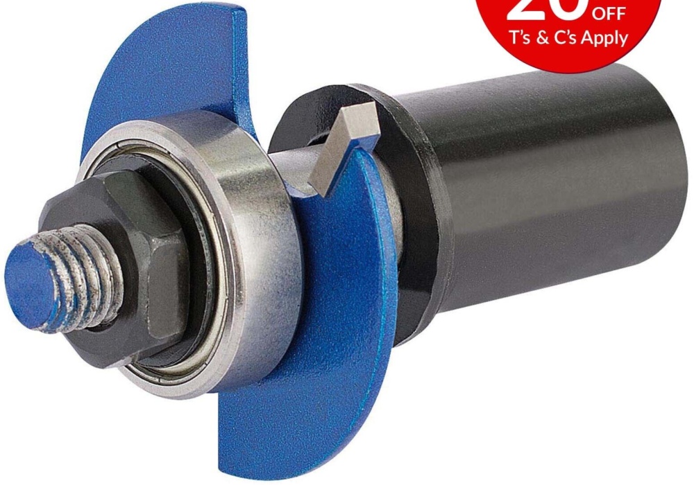 Draper 75353 TCT Router Bit 1/2"" Biscuit No10