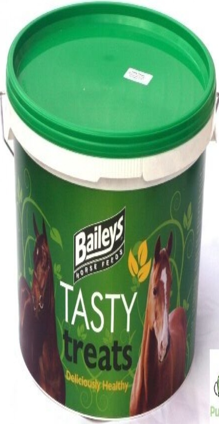 BAILEYS Tasty Treats, Natural Fibre Horse Treats in a 5kg Tub