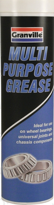 x2 Granville 0122 Multi Purpose Cartridge Grease - 400g Cartridge Tube