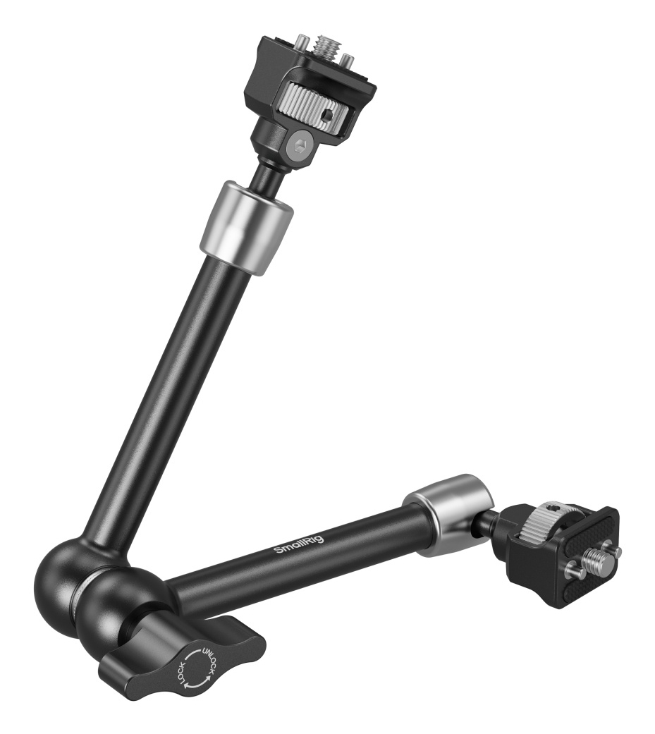 SmallRig 11'' Magic Arm with 1/4""-20 Screws & Spring-Loaded Pins 360° Dual Ball