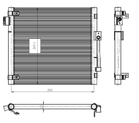 NRF CONDENSER - 350447 - Image 3