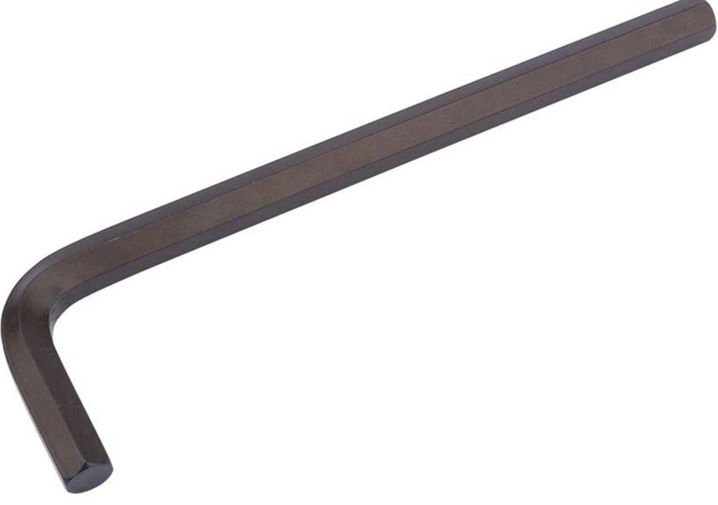 Draper 33581 Extra Long Metric Hexagon Key 10mm