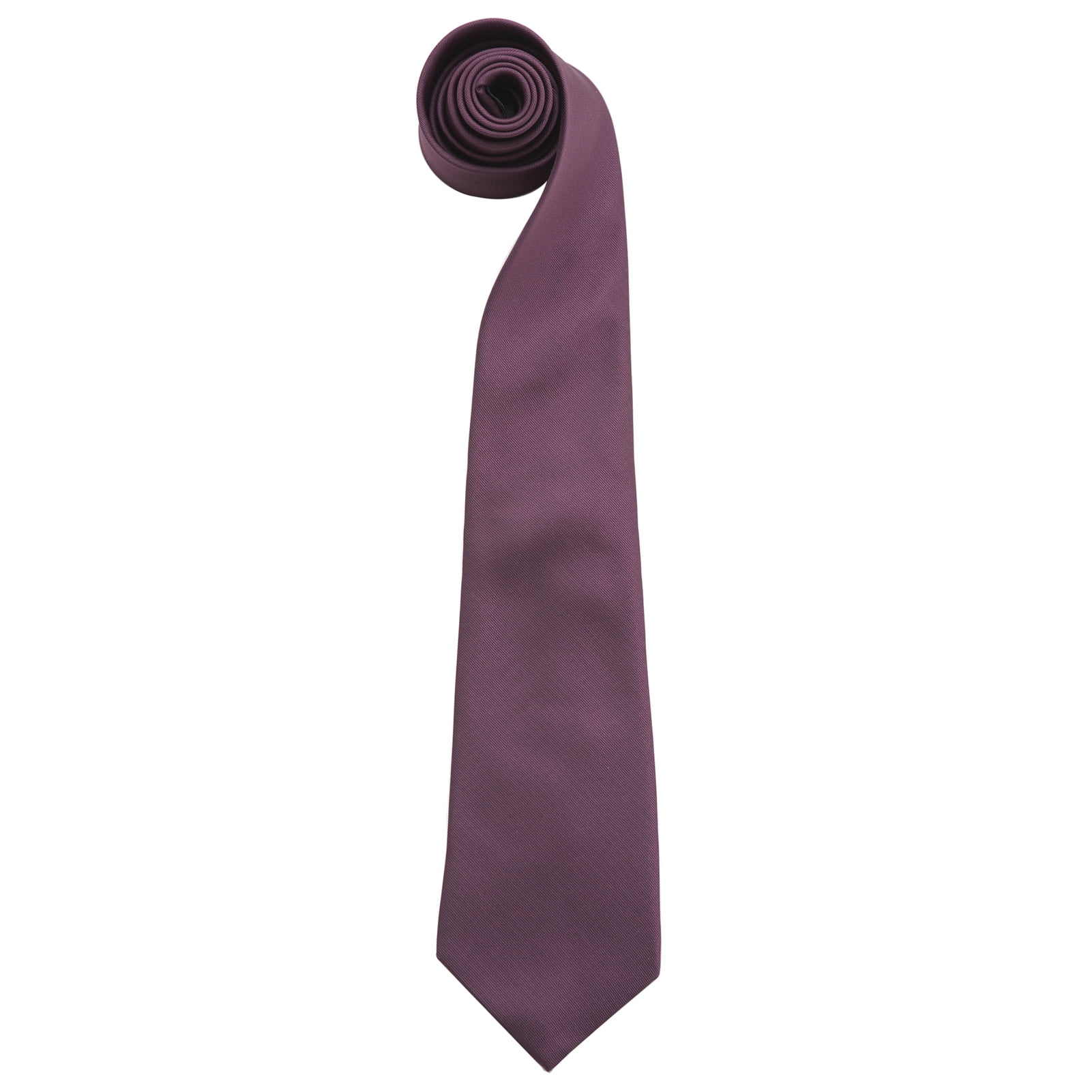Premier Men's Purple (One Size, ) ÂColoursâ Plain Fashion / Business Tie